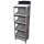 Regal Weiß 180 x 56 x 40 cm Albesia 5 Böden schräg Schublade