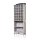 Apothekerregal Weiß 158 x 60 x 25 cm Albesia mit Schublade