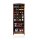Apothekerschrank Holz 158 x 60 x 25 cm mit Schublade Fach