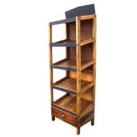 Regal mit Schublade Teak 178 x 57 x 39 cm 5 Böden...