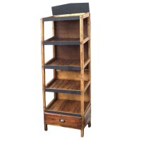 Regal mit Schublade Teak 178 x 57 x 39 cm 5 Böden...