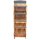 Regal mit Schublade Teak 178 x 57 x 39 cm 5 Böden schräg