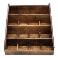 Holzkiste Schmuck Mango 34 x 40 x 28 cm Displayständer Kasten
