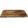 Ansteckbrett Mango massiv 34 x 14,5 cm Holzplatte Handarbeit