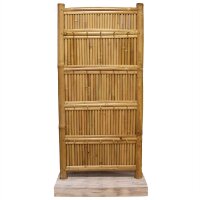Kleiderhaken Bambus 140 cm hoch 40 Haken Ständer...