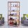 Regal Teakholz massiv 180 x 79 x 37 cm Upcycling Bücher