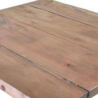 Klapptisch Teakholz 50 cm breit Upcycling Handarbeit Unikat