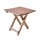 Klapptisch Teakholz 50 cm breit Upcycling Handarbeit Unikat