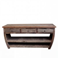 Sideboard mit Schubladen Teak recycelt 180 cm Bali Upcycling