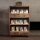 Regal Schrank 160 x 100 x 40 cm Teakholz recycelt massiv