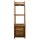 Standregal mit Fach 173 x 51 x 36 cm Teakholz Handarbeit
