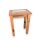 Beistelltisch Teak Upcycling 61 x 42 x 81 cm hoch Handarbeit