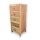 Kommode Teakholz 110 cm hoch B: 48 cm 5 Schubladen Upcycling