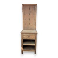 Schrank mit Haken Schublade Teak 209 x 61 x 46 cm Upcycling
