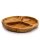 Snackschale Teak rund Ø 30 cm Obst Schmuck Handarbeit Deko
