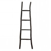 Handtuchleiter Deko Holz 150 cm hoch Halter Ständer...