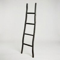 Handtuchleiter Deko Holz 150 cm hoch Halter Ständer...