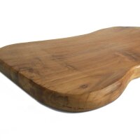 Schneidebrett Teak 30 cm Massivholz Küche Handarbeit...