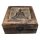 Kiste Buddha 13 x 13 x 6 cm Mango Holz Aufbewahrungsbox