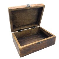Deko Kiste Mango 20 x 15 x 7,5 cm Buddha Yoga Handarbeit Box