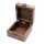 Holzkiste Mango 2er Set 10 x 10 x 6 cm Aztekenmuster Deko