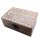 Kiste Set 2 Stück 15 x 10 x 6 cm Mango Aztekenmuster Deko