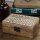 Kiste Set 2 Stück 15 x 10 x 6 cm Mango Aztekenmuster Deko