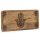 Tablett Mango Hamsa 30 x 15 cm massiv Holztablett Indien