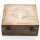 Holzbox Mango 25 x 25 x 10 cm Mondphasen Schmuck Handarbeit