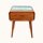 Nachttisch Teak Epoxidharz – 50 cm Schublade Retro Handarbeit Java