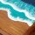 Nachttisch Teak Epoxidharz – 50 cm Schublade Retro Handarbeit Java