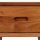 Nachttisch Teak Epoxidharz – 50 cm Schublade Retro Handarbeit Java