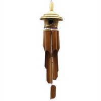 Vogelhäuschen zum aufhängen Bambus Windspiel Vogel Haus Garten