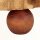 Podest Teak Holz massiv Ø 28 cm Handarbeit Unikat Java