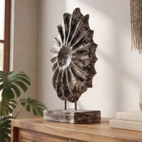 Dekostatue Teakholz Handarbeit Unikat Antik Design Java