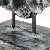 Dekostatue Teakholz Handarbeit Unikat Antik Design Java