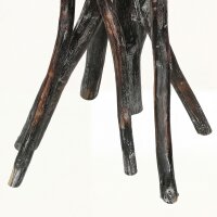 Beistelltisch Teakholz Epoxidharz B: 45 cm Unikat Java