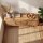 Sideboard Teak Rattan 150 cm – 3 Schubladen Retro Handarbeit Indonesien