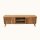 TV Lowboard Teak Lamellen 140 cm – 2 Türen Handarbeit Indonesien