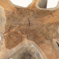 Hocker massives Teakholz Unikat Handarbeit dekorativ