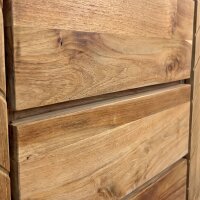 Sideboard Teak 150 cm Chevron – 3 Schubladen Handarbeit Indonesien