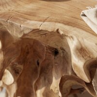 Konsolentisch Wurzelholz Teak 150 cm lang Unikat
