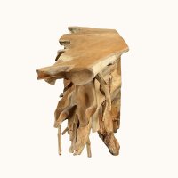 Konsolentisch Wurzelholz Teak 150 cm lang Unikat