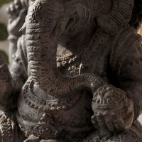 Statue Garten Ganesha 53 cm hoch massiv Beton-Steinguss