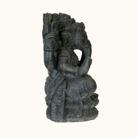 Statue Garten Ganesha 53 cm hoch massiv Beton-Steinguss