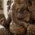 Gartenstatue Ganesha 53 cm hoch Beton-Steinguss massiv