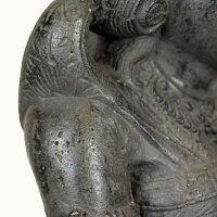 Gartenfigur massiv Beton-Steinguss 80 cm hoch Lakshmi