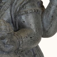 Gartenstatue massiv Beton-Steinguss 57,7 cm Ganesha