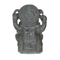 Gartenstatue massiv Beton-Steinguss 57,7 cm Ganesha