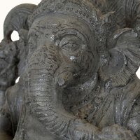Gartenstatue massiv Beton-Steinguss 57,7 cm Ganesha